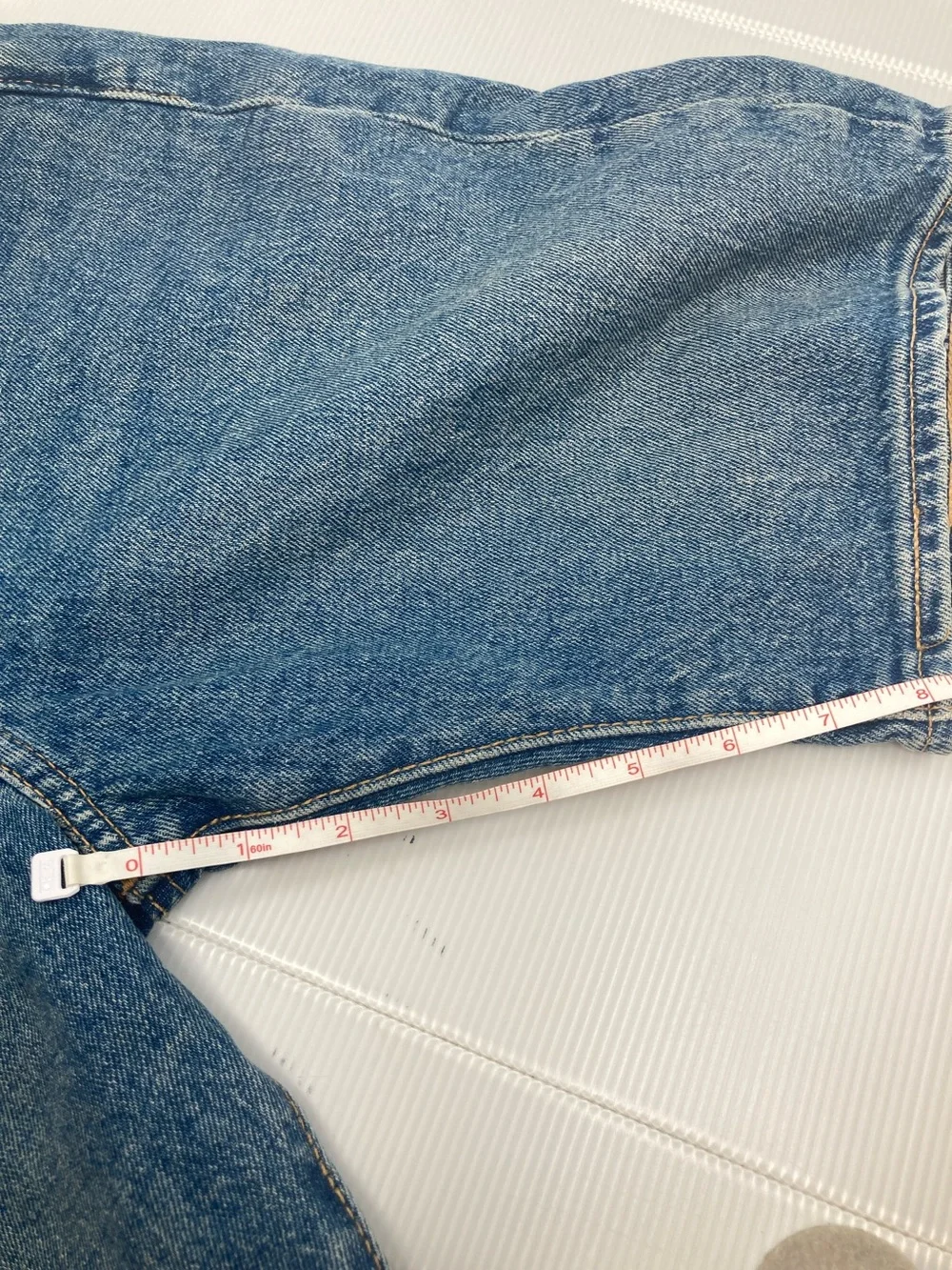 Levi’s 501 Button Fly Denim Shorts Med Wash W28 Vintage Aesthetic S629